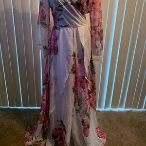 Boutique floral maxi dress